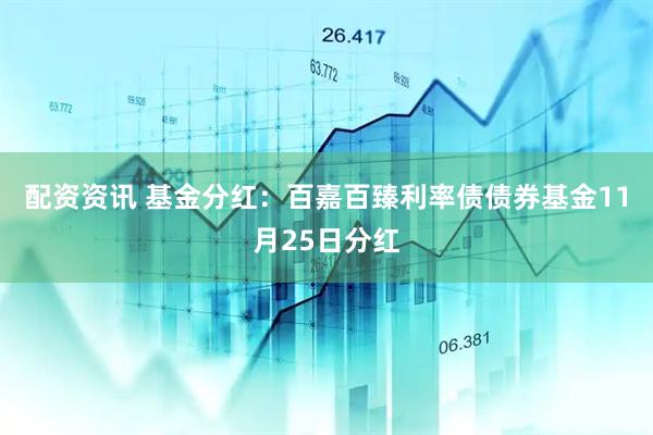 配资资讯 基金分红：百嘉百臻利率债债券基金11月25日分红